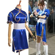 Anime xung quanh võ sĩ đường phố Wang Chunli đã cài đặt bộ trang phục cosplay thế hệ sườn xám gợi cảm để gửi mũ nón tại chỗ