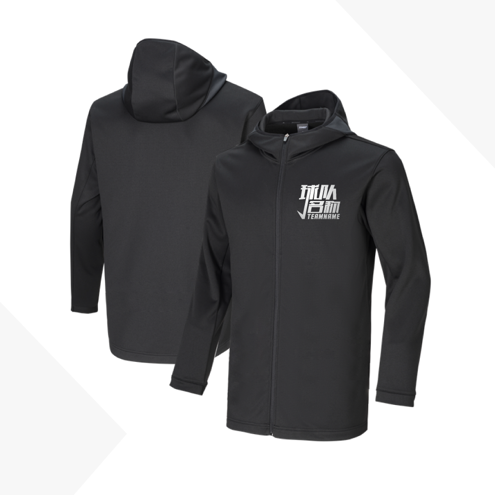 ZONeid New Sport Custom Cardiovert Thick Cotton T Male Tide 100 Hitch Warm Training Fitness Basketball Pull Jacket Jacket