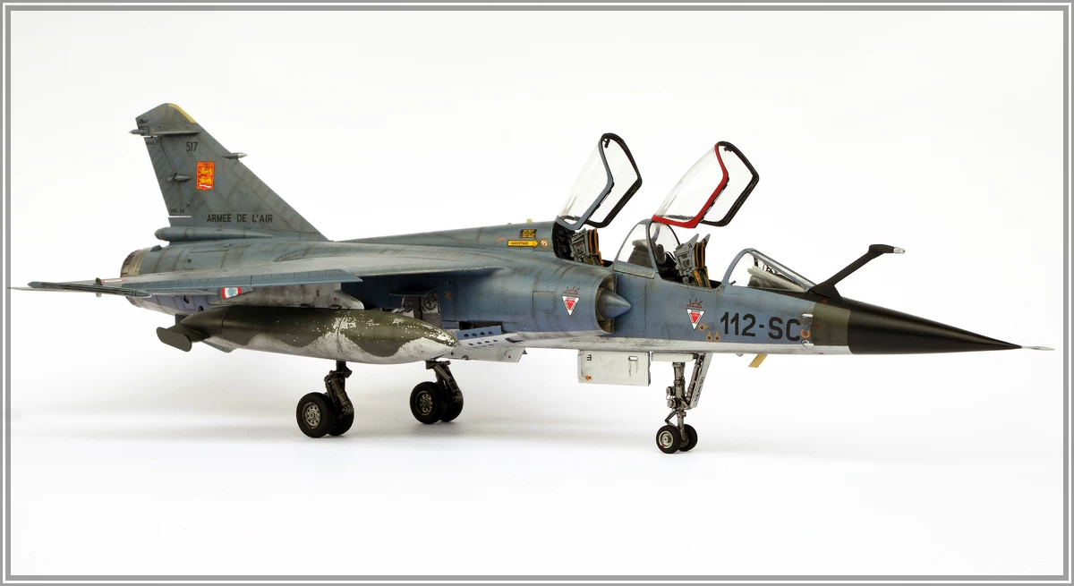 Kitty Hawk 801112 Mirage F.1B Phantom Fighter