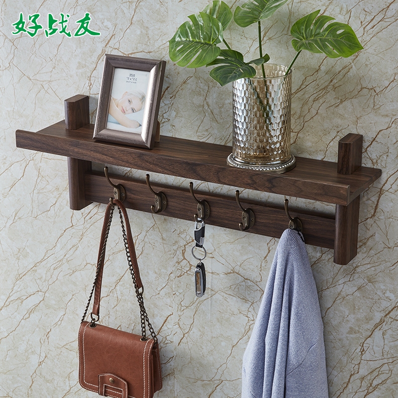 Good Companion Wall-Mounted Coat Rack for Clothes, Hats, Entryway, Bedroom, Clothes Hook, Doorway, Straight Shelf Storage Rack Good Companion Wall-Mounted Coat Rack for Clothes, Hats, Entryway, Bedroom, Clothes Hook, Doorway, Straight Shelf Storage Rack