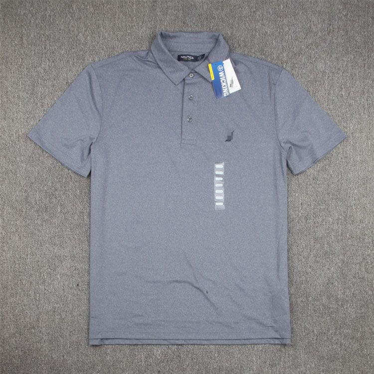 Pure original meme N emperors Big code speed dry deodorant good fabric 69 Dow flap short sleeve POLO shirt 300 gr-Taobao