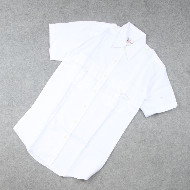 American Size Gang Mei Plus Long Code Security Service Uniforms Men's Short Sleeve Shirt 420g