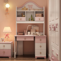 Modern childrens right angle desk Home Jane about pink bow tie desk bookcase portfolio of girl writing desk