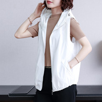 Thin cotton vest women short sleeveless waistcoat slim clip spring and autumn leisure 2021 New Coat