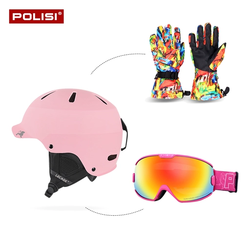 Профессиональные лыжные двухэтажные очки без запотевания стекол, объектив, шлем, снаряжение, сноубординг