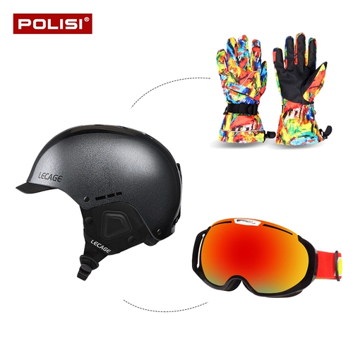 Лыжные двухэтажные дорожные очки без запотевания стекол подходит для мужчин и женщин для скалозалания, лыжный шлем, снаряжение