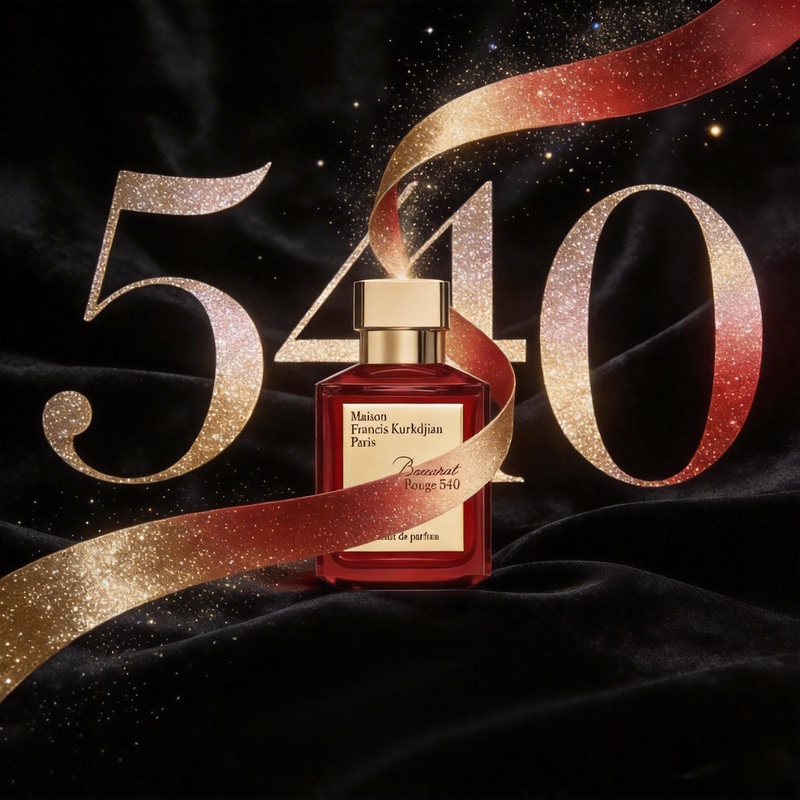 Fanciexiang Baccarat Crystal Red 540 Fragrance Edition Blooming Rose One Rose Paris Night Eau De Parfum Fanciexiang Baccarat Crystal Red 540 Fragrance Edition Blooming Rose One Rose Paris Night Eau De Parfum
