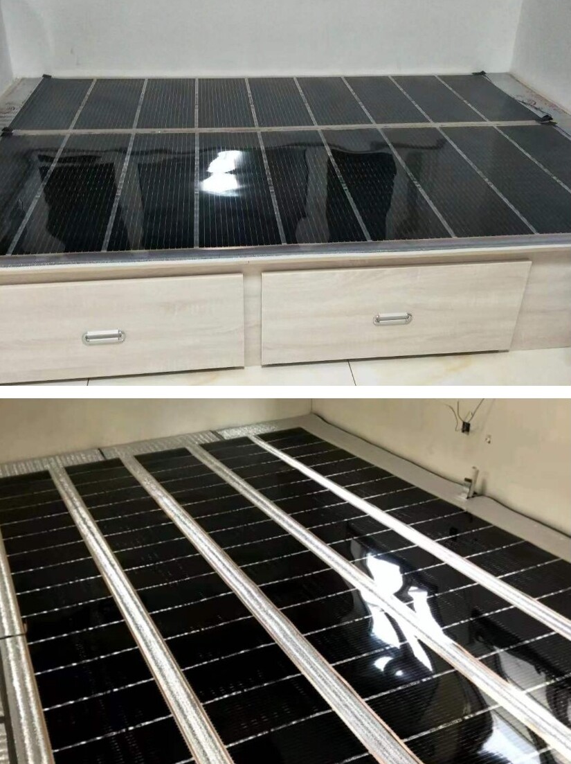 Korean Graphene Carbon Crystal Electric Heating Film Electric Floor Heating Heater for Home Use, Electric Heating Bed, Fire Bed, Tatami, High Temperature Yoga