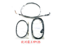  Suitable for Yamaha Majeste ZF125T-7YP125 Europa 125 throttle line Rear brake line Mileage line