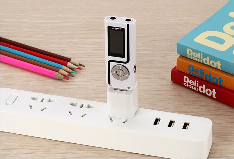 Máy nghe nhạc mp3 U-line trực tuyến USB mini màn hình sinh viên Máy ghi âm MP3 Bút lời bài hát Walkman 