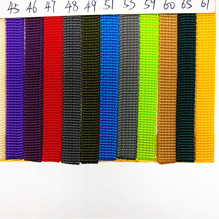 Thickened Encrypted Pit Stripes with nylon webbing Pylon pp with bundled packed Flat Rope Handbag 3 8cm5cm Width