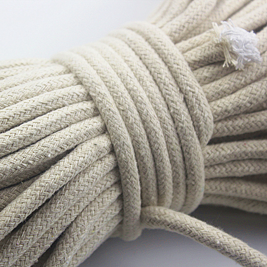 3mm4mm8mm10mm12mm12mm polyester core woven rope core woven rope packed bundled rope to dry the core