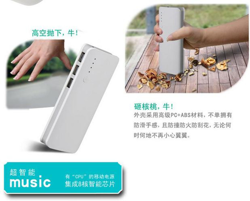 Xách tay 3U điện thoại di động biểu tượng tùy chỉnh mAh công suất lớn sạc kho báu vivo Apple Huawei OPPO loại phổ quát