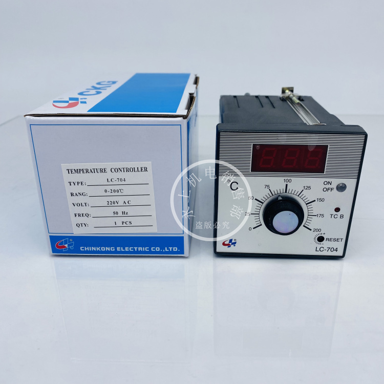 Lc-704 Temperature Controller Zhongshan Jingang /Ckg Rotary Knob Digital Display Temperature Controller Temperature Control