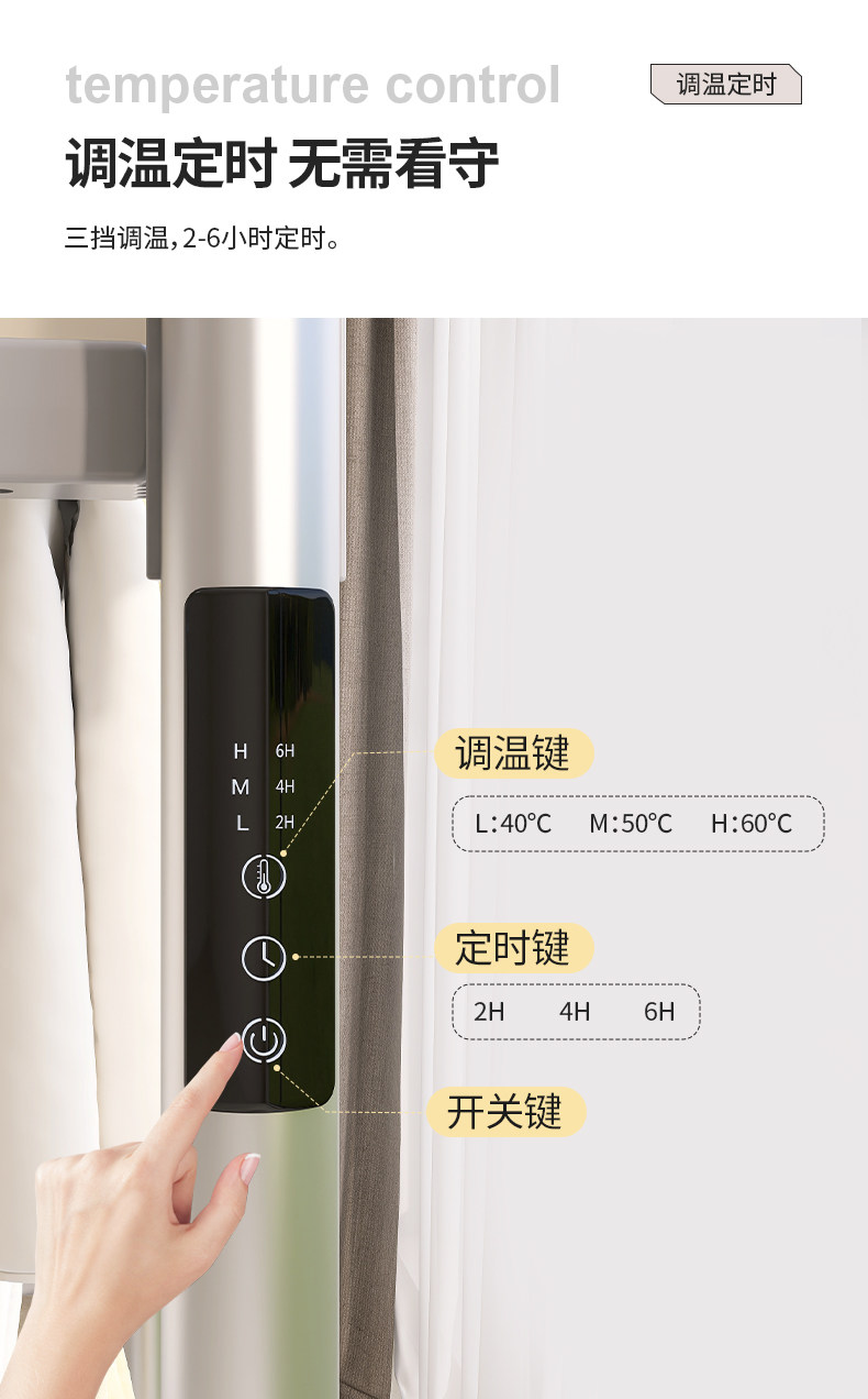 Сушилка для одежды 烘干机家用烘衣服容量大可折叠移动烘衣服神器阳台家用干衣机 Sharndy