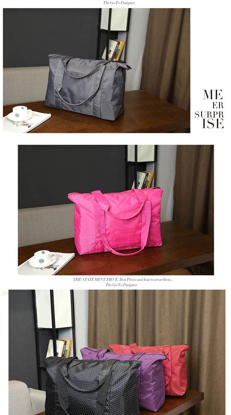 Túi du lịch khoảng cách ngắn nam duffel túi nhỏ nữ túi xách tay gấp nhẹ thủy triều công suất lớn Phiên bản tiếng Hàn của chuyến công tác thể dục túi đựng quần áo du lịch nữ