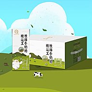 悠纯成人儿童全脂纯牛奶200ml*20盒