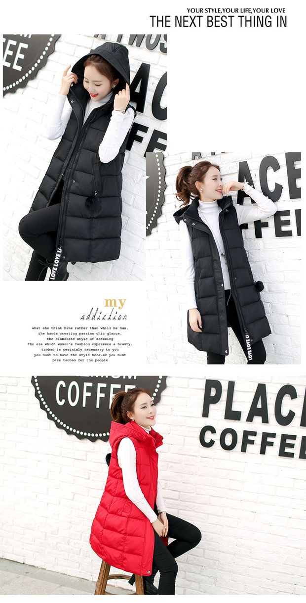 Mỡ mm mùa thu và mùa đông dài cộng với phân bón XL Phụ nữ béo chị 200 cân xuống bông pad vest vest áo khoác nữ hot trend 2021