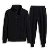 Мужская толстовка, трендовая спортивная универсальная рабочая куртка с молнией для отдыха, большой размер