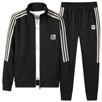 72-стандартный черный костюм [галстук.