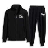 Мужская толстовка, трендовая спортивная универсальная рабочая куртка с молнией для отдыха, большой размер