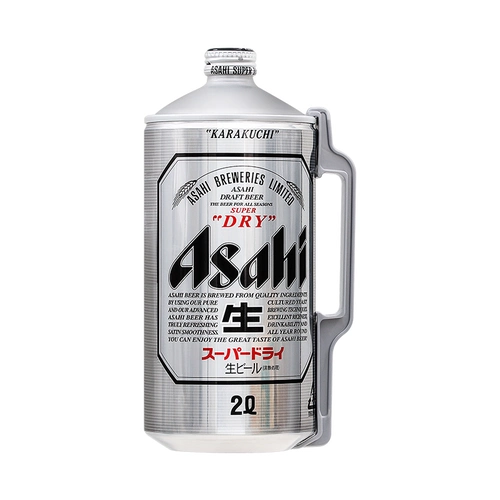 Asahi Beer ASAHI Xinkou супер освежающее разливное пиво в бочках 2л*6 бутылок крафтового импортного оригинального японского пива
