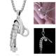 European and American funny chicken pendant necklace jewelry titanium steel design niche hip-hop street sweatshirt clavicle chain does not fade