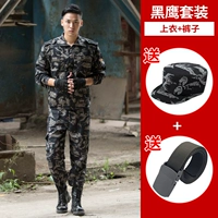 Высококачественный комплект, шапка, ремень, черный орел