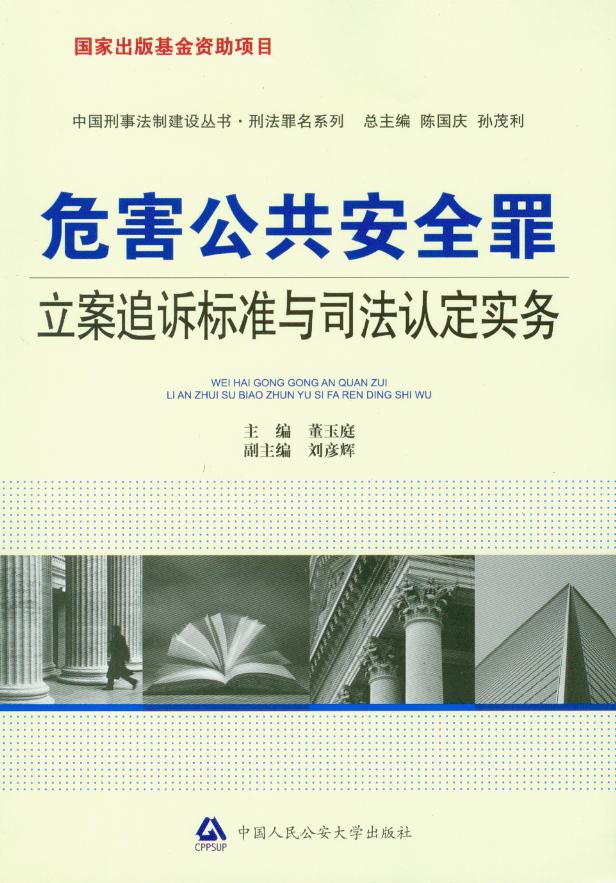 中国刑事法制建设丛书/危害公共安全罪立案追诉标准与司法认定实