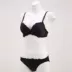 Shi Luohan Duo Bra and Panty Set BCD Size ECLAT3 / 4 Cup Thêu tinh xảo Ngực thanh lịch - Bộ đồ lót