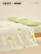 Mingdu & Moomin Co-Branded Summer Cooling Quilt Four-Piece Set, 60-Count Lenzing Tencel Lfh Air-Conditioning Quilt, Summer Quilt, Flower Field Performer