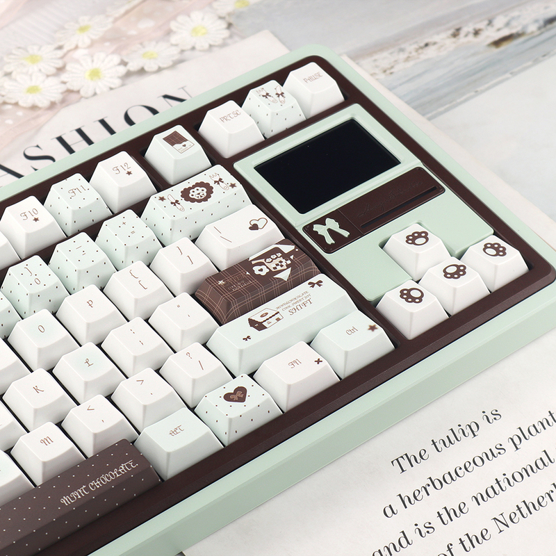 "Gift80 Keyboard in Stock" Gift80 Keyboard - Customized Mechanical Keyboard Kit with Rgb Lighting and Screen