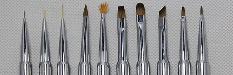 Bút bút trị liệu ánh sáng bút khắc bút vẽ bút kéo dòng móc bút bút màu bút smudge đột quỵ bút đặt công cụ - Công cụ Nail máy hơ nail