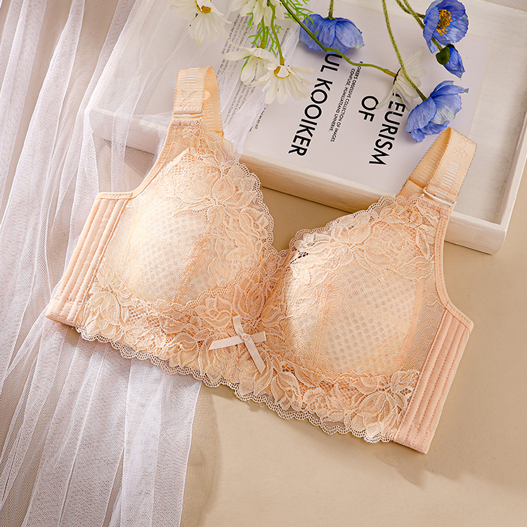 Summer Ultra-Thin Full-Cup Large Size Wireless Adjustable Bra Fashionable Yusha Kangshu Meiyizi Flagship Store