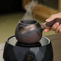 Day-style jars pot teapot electric pottery stove heating hammer ripple side to make ceramic pot health care suit cooking tea flower tea electric hot stove