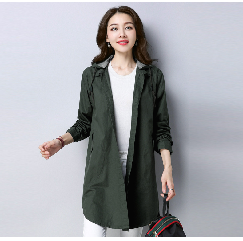 Trench pour femme en Coton en Coton - Ref 3226590 Image 13