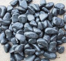 Natural Jade grain Khan steam room black pebbles sauna pebbles Khan steam room Jade grain