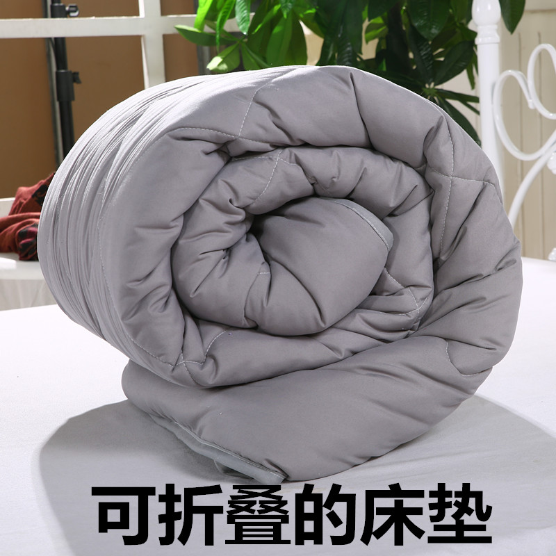 Nệm mềm dày 1,8m giường nhíp bông đôi bông 1,5m bông 0,9 ký túc xá sinh viên đơn 1,2 pad nệm em bé