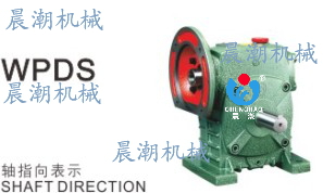 Manufacturers direct worm gear reducer vertical with flange WPDA155 WPDS155