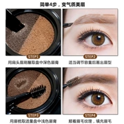 Lông mày Mascara Đôi Màu Air Curtain Lông Mày Lông Mày Bút Chì Lông Mày Bột Lông Mày Mascara Cô Gái Sinh Viên Dễ Dàng để Tìm Hiểu Đệm Không Khí Lông Mày Mascara