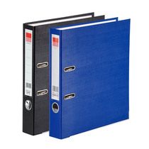 Qizhin folder A105N 106 107 108 NA4 Black blue file folder data two hole punch fast Labor clip