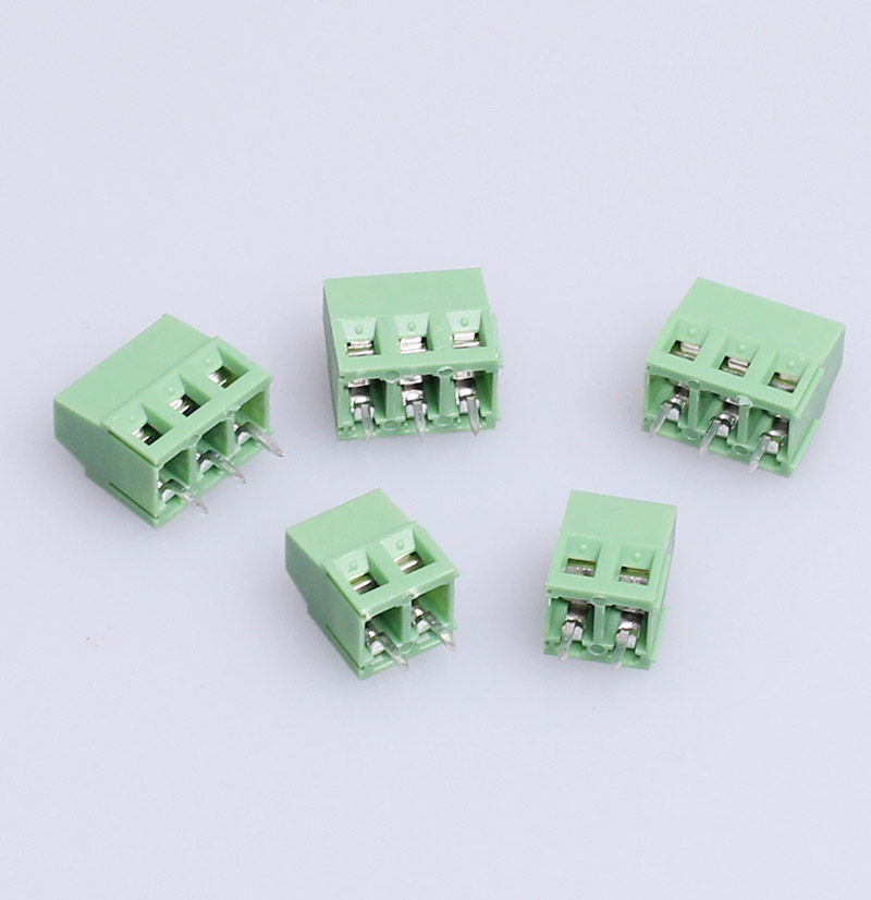 KF301//126//128//129//3.5//3.96MM 2P//3P Pitch 5mm PCB Terminal Blocks Connector