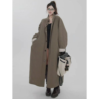 2025巨好看的羽绒服女秋冬新款保暖加厚长款宽松90白鸭绒风衣外套