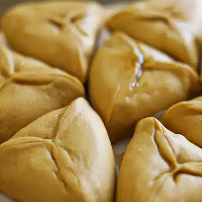 Shunfeng brown sugar flow heart bag breakfast steamed bread pure handmade brown sugar stuffing frozen food 8 packs