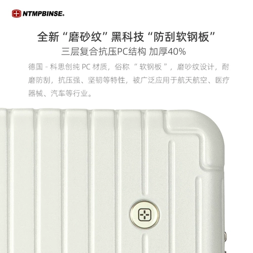 Универсальный вместительный и большой чемодан подходит для мужчин и женщин