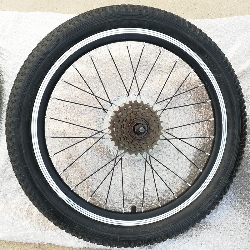 20 inch mountain bike aluminum alloy knife ring wheel set car circle 36 holes disc brake V brake universal-Taobao