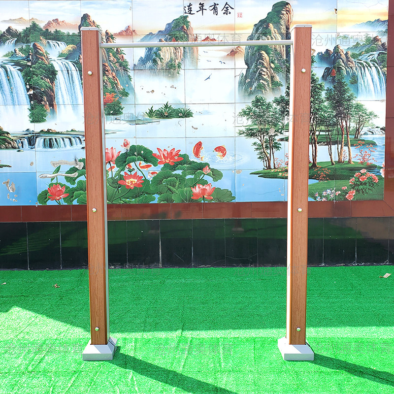 Outdoor Fitness Equipment Plastic Wood Exercise Home Combo Park Community Community Paths Sports Instruments Home Single Bar