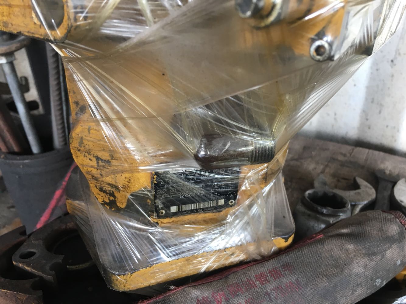 A10VO28 fan pump motor Carter 345B Excavator Accessories