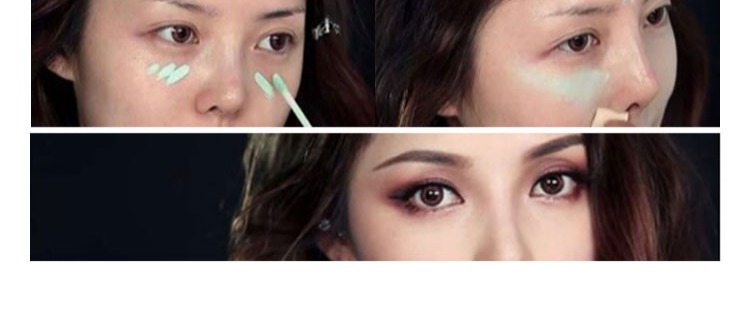 HD HD không có dấu vết! NYX Monochrom Concealer Black Eyes Acne Print Red Blood Concealer Stick Làm sáng tông màu da che khuyết điểm catrice