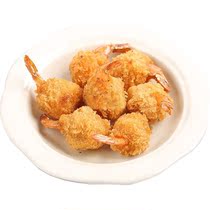 Zhiqq shrimp ball 560g box 40 pieces fried seafood snacks Pizza Hut Western food